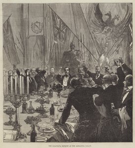 アレクサンドラ宮殿のバラクラババンケット 作： Sir John Charles Robinson